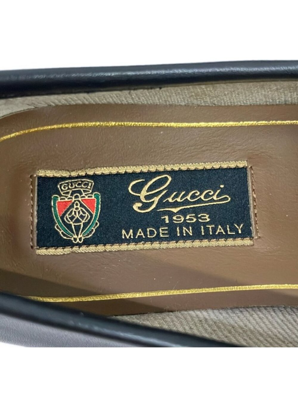 Gucci Loafers 36 Black Horsebit Leather - Picture 5 of 8